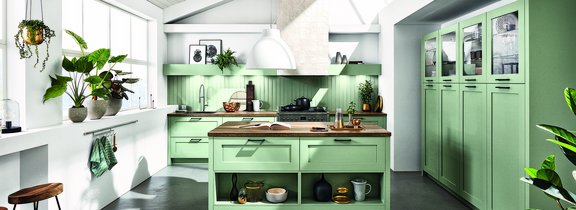 Küchenspezialist ai Küchen Berlin Küchenwelten Inspiration grün